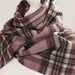 Edinburgh Cashmere Scarf Tartans and Checks - Heritage Of Scotland - STEWART LILAC