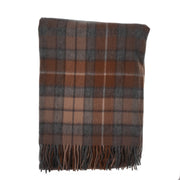 Edinburgh Lambswool Long Tartan Cape Buchanan Natural - Heritage Of Scotland - BUCHANAN NATURAL