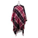Edinburgh Lambswool Long Tartan Cape Cragg Check Eminence - Heritage Of Scotland - CRAGG CHECK EMINENCE