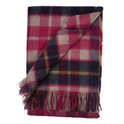 Edinburgh Lambswool Long Tartan Cape Cragg Check Eminence - Heritage Of Scotland - CRAGG CHECK EMINENCE