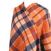 Edinburgh Lambswool Long Tartan Cape - Cragg Check Ginger - Heritage Of Scotland - CRAGG CHECK GINGER
