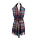 Edinburgh Lambswool Stole - Heritage Of Scotland - ARTILLERY CHECK ASHLEY BLUE/PINK