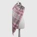 Edinburgh Lambswool Stole - Heritage Of Scotland - ARTILLERY CHECK LIGHT PINK