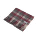 Edinburgh Lambswool Stole - Heritage Of Scotland - BIG CHECK 27587 MUTED WHITE/PINK