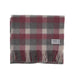 Edinburgh Lambswool Stole - Heritage Of Scotland - BIG CHECK 27587 MUTED WHITE/PINK