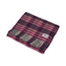 Edinburgh Lambswool Stole - Heritage Of Scotland - CLUSTER GINGHAM 27627 ASTRAL/BERRY