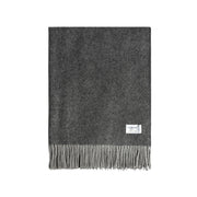 Edinburgh Lambswool Stole Light Grey Charcoal - Heritage Of Scotland - LIGHT GREY CHARCOAL