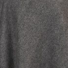 Edinburgh Lambswool Tartan Stole - Soft Luxury Check Wrap with Fringe - Light Grey Charcoal - Heritage Of Scotland -