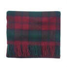 Edinburgh Lambswool Tartan Stole - Soft Luxury Check Wrap with Fringe - Lindsay - Heritage Of Scotland -