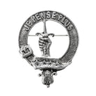 Erskine Clan Badge, Kilt Pin, Lapel Pin, Cufflinks, Keyring/Key Fob & Gift Set — Fine Pewter by Art Pewter — Made in Scotland (Shiny Finish) - Heritage Of Scotland - Badge