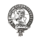Farquharson Clan Badge, Kilt Pin, Lapel Pin, Cufflinks, Keyring/Key Fob & Gift Set — Fine Pewter by Art Pewter — Made in Scotland (Shiny Finish) - Heritage Of Scotland - Badge
