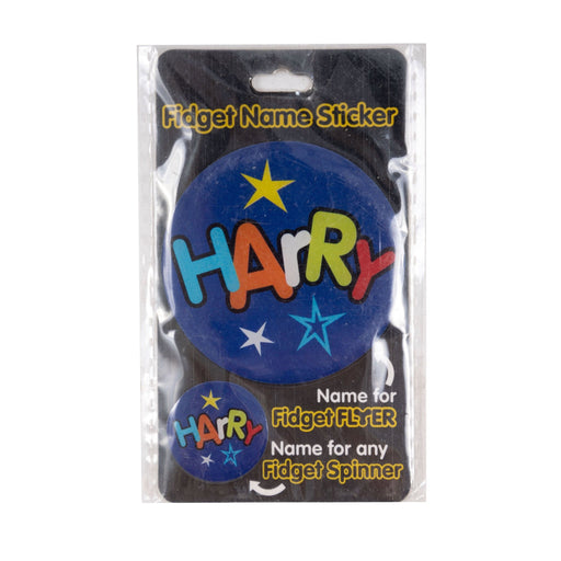 Fidget Flyer Name Stickers Harry - Heritage Of Scotland - HARRY