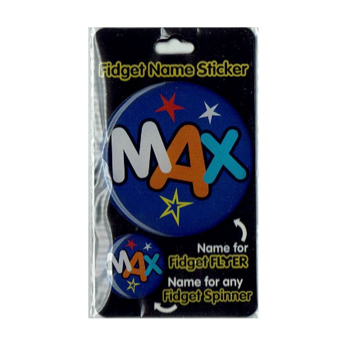 Fidget Flyer Name Stickers Max - Heritage Of Scotland - MAX