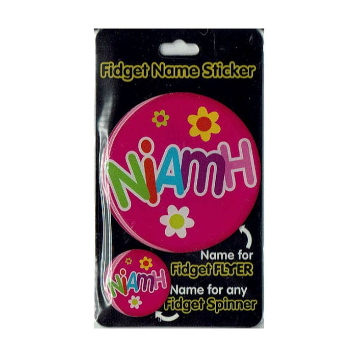 Fidget Flyer Name Stickers Niamh - Heritage Of Scotland - NIAMH