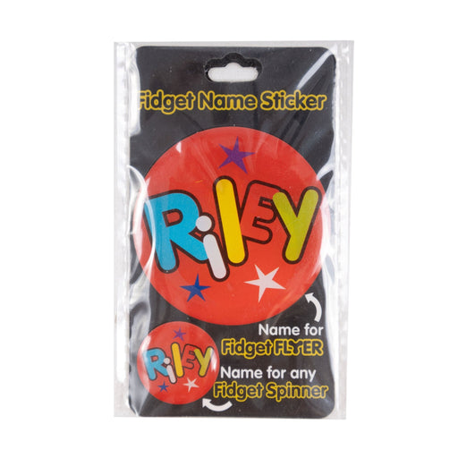 Fidget Flyer Name Stickers Riley - Heritage Of Scotland - RILEY