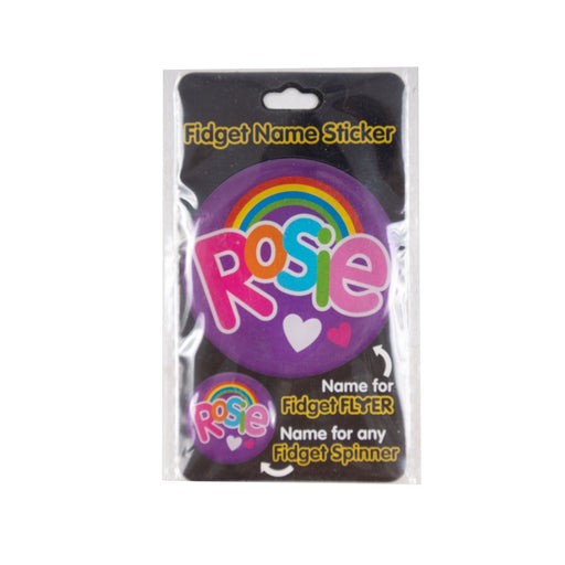 Fidget Flyer Name Stickers Rosie - Heritage Of Scotland - ROSIE
