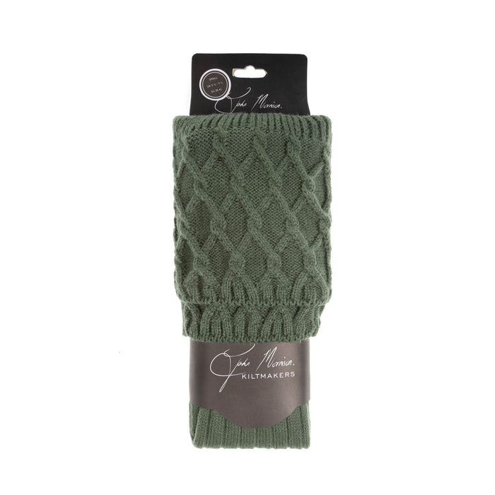 Finlay Kilt Hose – John Morrison Premium Scot Kiltmarker Socks - ANCIENT GREEN - Heritage Of Scotland - S