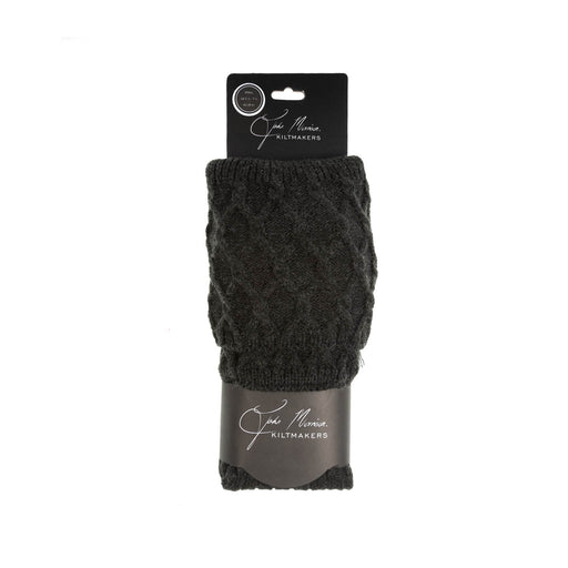 Finlay Kilt Hose – John Morrison Premium Scot Kiltmarker Socks - CHARCOAL - Heritage Of Scotland - S