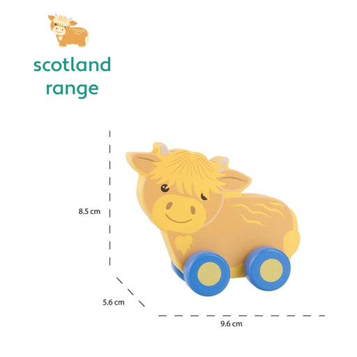 First Push Toy - Highland Cow - Heritage Of Scotland - N/A