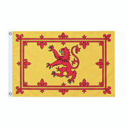 Flag Scotland 5x3 Inch with Eyelets - Heritage Of Scotland - LION RAMPANT / One Size