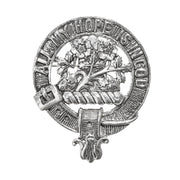 Fraser Clan Badge, Kilt Pin, Lapel Pin, Cufflinks, Keyring/Key Fob & Gift Set — Fine Pewter by Art Pewter — Made in Scotland (Shiny Finish) - Heritage Of Scotland - Badge