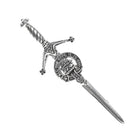 Fraser Clan Badge, Kilt Pin, Lapel Pin, Cufflinks, Keyring/Key Fob & Gift Set — Fine Pewter by Art Pewter — Made in Scotland (Shiny Finish) - Heritage Of Scotland - Kilt Pin