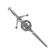 Fraser Clan Badge, Kilt Pin, Lapel Pin, Cufflinks, Keyring/Key Fob & Gift Set — Fine Pewter by Art Pewter — Made in Scotland (Shiny Finish) - Heritage Of Scotland - Kilt Pin