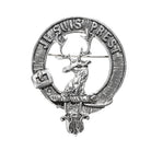 Fraser of Lovat Clan Badge, Kilt Pin, Lapel Pin, Cufflinks, Keyring/Key Fob & Gift Set — Fine Pewter by Art Pewter — Made in Scotland (Shiny Finish) - Heritage Of Scotland - Badge