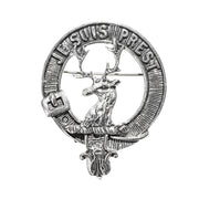 Fraser of Lovat Clan Badge, Kilt Pin, Lapel Pin, Cufflinks, Keyring/Key Fob & Gift Set — Fine Pewter by Art Pewter — Made in Scotland (Shiny Finish) - Heritage Of Scotland - Badge