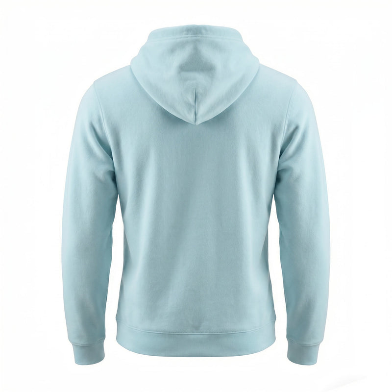 Adults Pastel Highland Cow Hooded Top Aqua