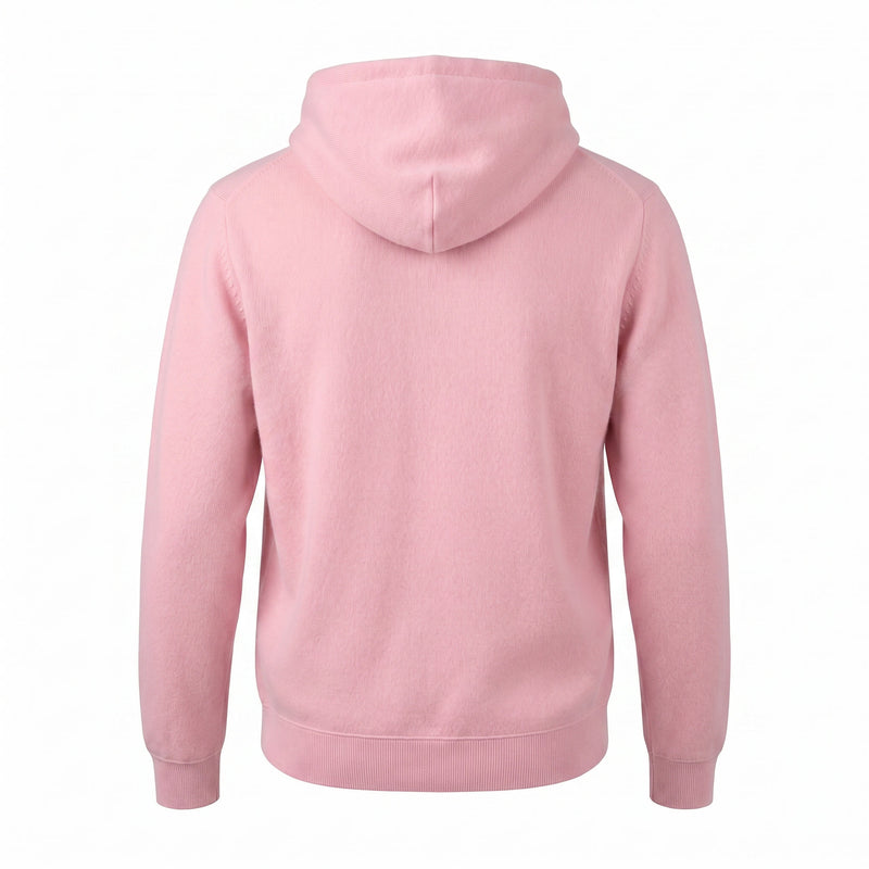 Adults Pastel Highland Cow Hooded Top - Cherry Blossom
