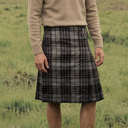 Gents Lightweight Party Kilt Granite Grey - Heritage Of Scotland - Granite Grey