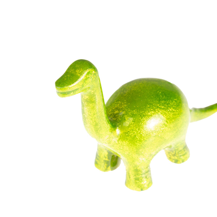 Glitter Lime Nessie Dinosaur Xl - Heritage Of Scotland - LIME