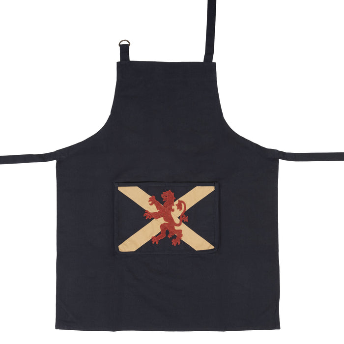 Glorious Scotland Bib Apron - Heritage Of Scotland - BLUE