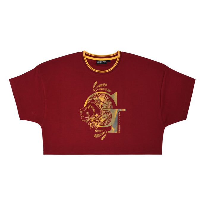 Gryffindor Cropped T-Shirt - Heritage Of Scotland - NA