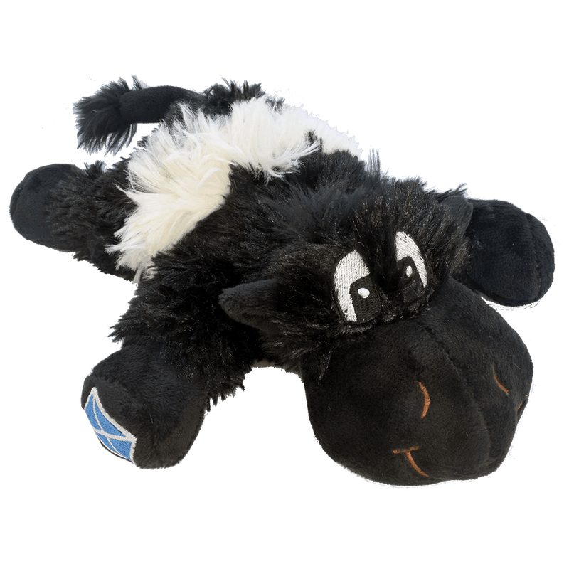 Hairy Huggable Plush – Highland Coo, Belted Galloway, or Sheep (25cm) - Heritage Of Scotland - Belted Galloway Coo