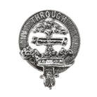Hamilton Clan Badge, Kilt Pin, Lapel Pin, Cufflinks, Keyring/Key Fob & Gift Set — Fine Pewter by Art Pewter — Made in Scotland (Shiny Finish) - Heritage Of Scotland - Badge