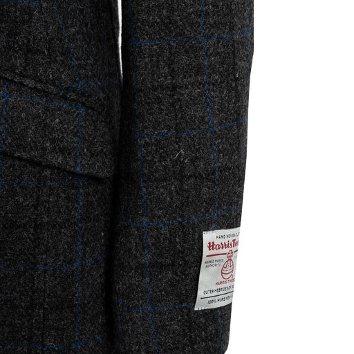 Harris Harris Tweed Jacket Gents 1715 - A2 Grey Blue Check - Heritage Of Scotland - 1715 - A2 GREY BLUE CHECK