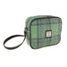 Harris Tweed Almond Mini Bag - Compact Scottish Crossbody Bag - Heritage Of Scotland - Faded Green Stewart (COL139)