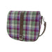 Harris Tweed Beauly Shoulder Bag - Classic Tartan Everyday Bag - Heritage Of Scotland - Green Small Check (COL133)