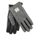 Harris Tweed & Black Leather Men’s Gloves – Luxury Boxed Gift by Glen Appin - Heritage Of Scotland - COL004 / MED