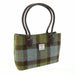 Harris Tweed Cassley Classic Handbag - Elegant Tartan Shoulder Bag - Heritage Of Scotland - MacLeod Tartan (COL015)