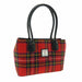 Harris Tweed Classic Handbag Royal Stewart - Heritage Of Scotland - ROYAL STEWART