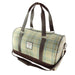 Harris Tweed Clyde Weekend Bag – Spacious Wool Travel Holdall - Heritage Of Scotland - Beige Stewart (COL132)