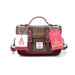 Harris Tweed Edinburgh Satchel Macleod Tartan / Oxblood - Heritage Of Scotland - MacLeod Tartan / Oxblood