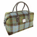 Harris Tweed Esk Overnight Bag - Large Travel Bag Made in UK - Heritage Of Scotland - MacLeod Tartan (COL015)