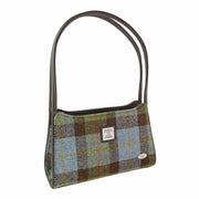 Harris Tweed Fiddich Small Handbag - Classic Tweed Shoulder Handbag - Heritage Of Scotland - MacLeod Tartan (COL015)