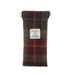 Harris Tweed Glasses Case Orange/Green Check - Heritage Of Scotland - ORANGE/GREEN CHECK