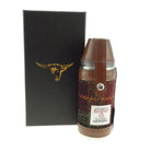 Harris Tweed Hunting Flask - Rust Check (COL059) - Heritage Of Scotland - 