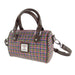 Harris Tweed Kilbride Mini Bowling Bag - Small Shoulder and Handbag - Heritage Of Scotland - Jazzy Weave (COL116)